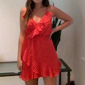 forever 21 polka dot dress size small